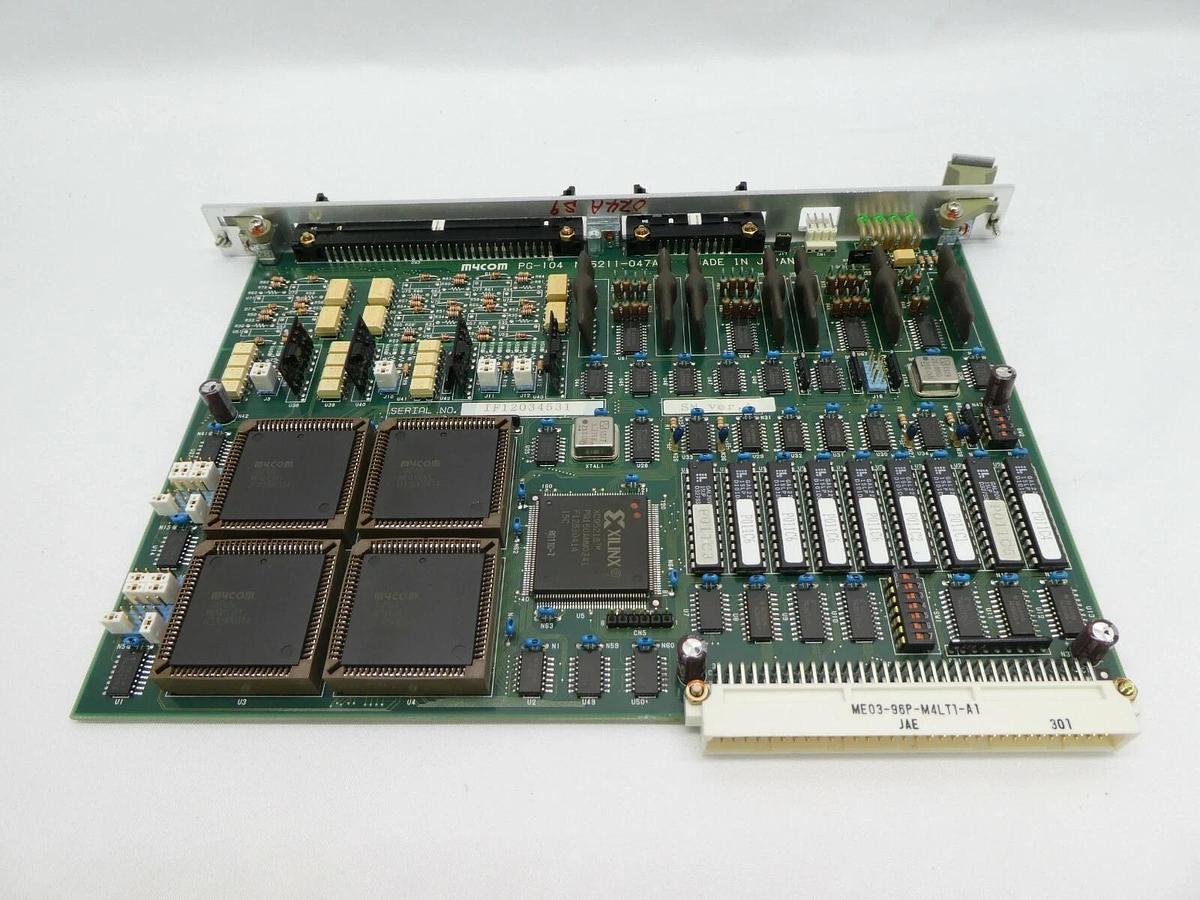 Used Mycom PG104L-04 Processor PCB Card MY5211-047A DNS FC-3000 No Pull Tab Working