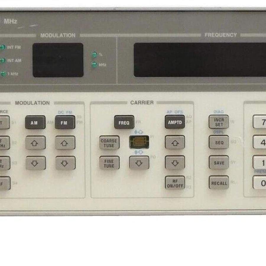 Used HP Hewlett-Packard 8657A Signal Generator 0.1-1040 MHz Untested Surplus