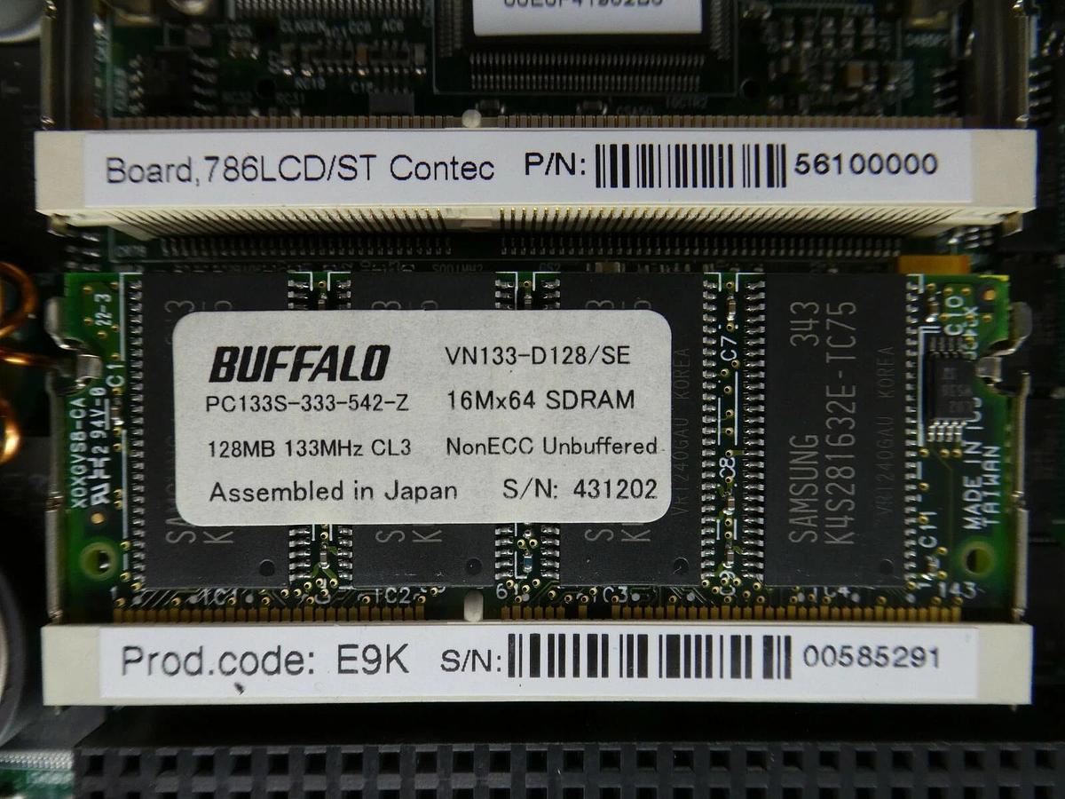 Used Kontron 56100000 SBC Single Board Computer PCB Card 786LCD/ST Daifuku CEL-M10