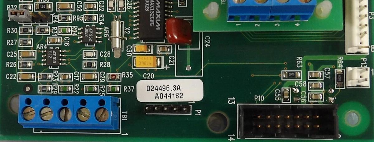 Used Neslab Instruments 024496.3A Operator Interface Panel PCB Assembly Working