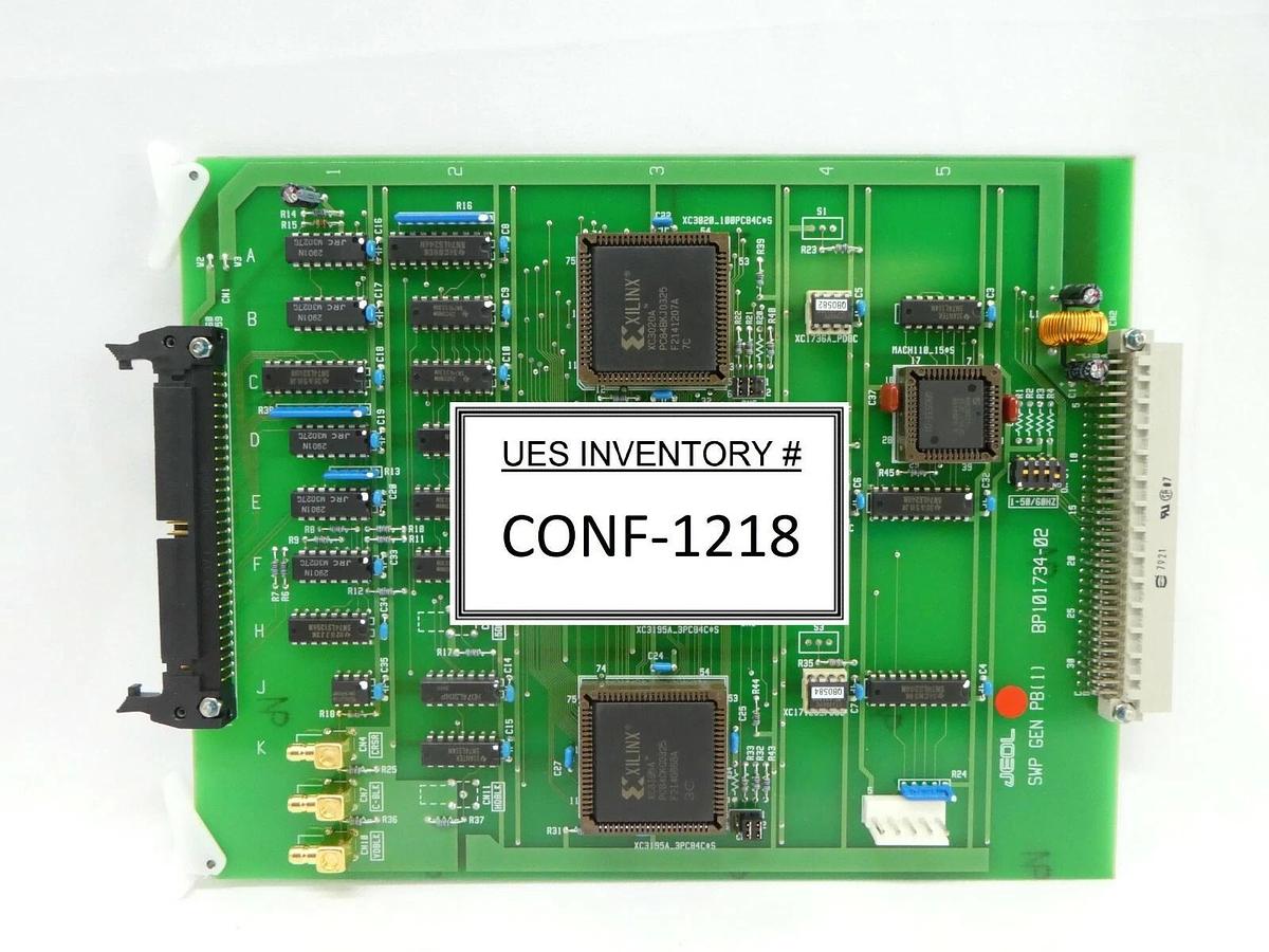 Used JEOL BP101734-02 SWP GEN PB(1) PCB Card JWS-7555S Wafer Review SEM Working
