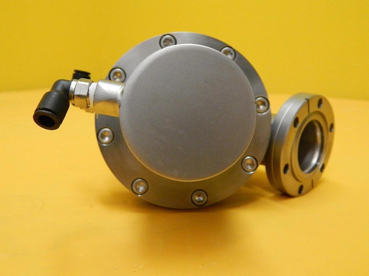 Used Nor-Cal Products CSTVP-1502-CF Pneumatic Straight-Through Poppet Valve Used