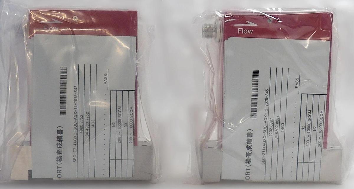Horiba STEC SEC-Z714AGX Mass Flow Controller MFC 1000 SCCM N2 Lot of 2 New