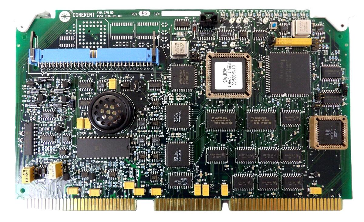 Used Coherent 0176-011-00 CPU PCB Card Assembly AVIA 355-3000 Working