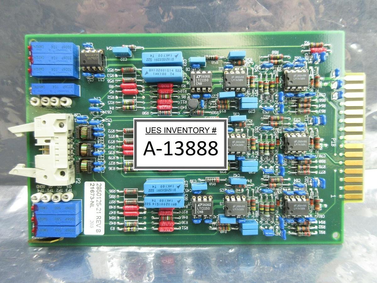 Used ASM Advanced Semiconductor Materials 2850125-21 Processor PCB Card Used Working