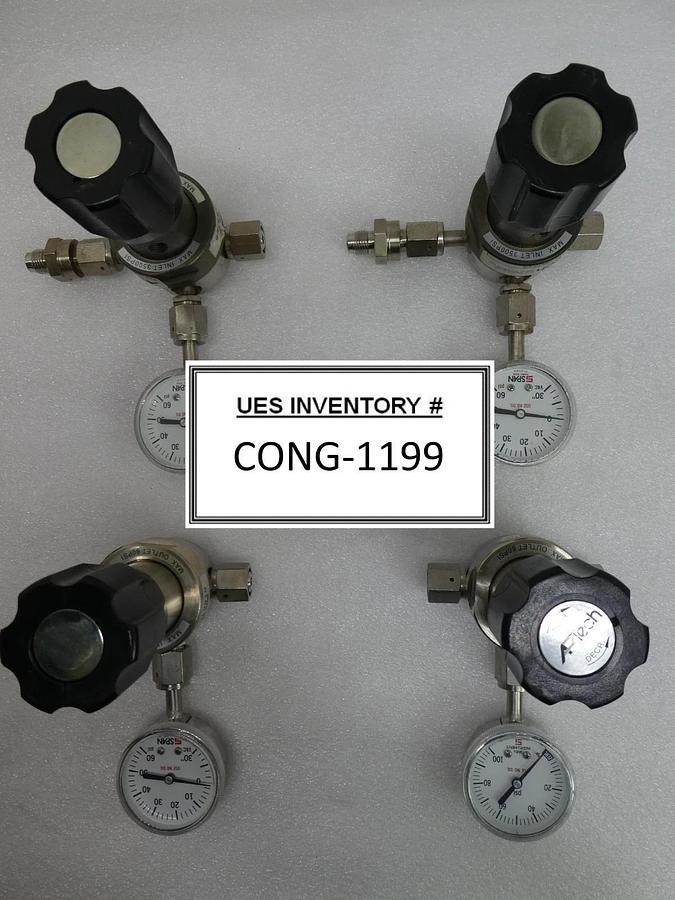 Used APTech AP1006S 3PW FV4 FV4 0 Single Stage Regulator Valve Reseller Lot of 4