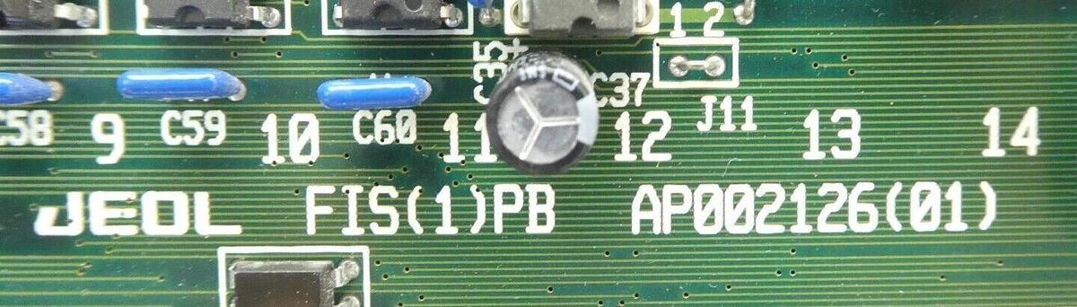 Used JEOL AP002126(01) Processor PCB Card FIS(1)PB JSM-6300F SEM Working Surplus