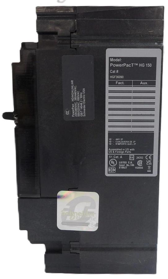 Schneider Electric HGF36090 Circuit Breaker PowerPacT SquareD New Surplus