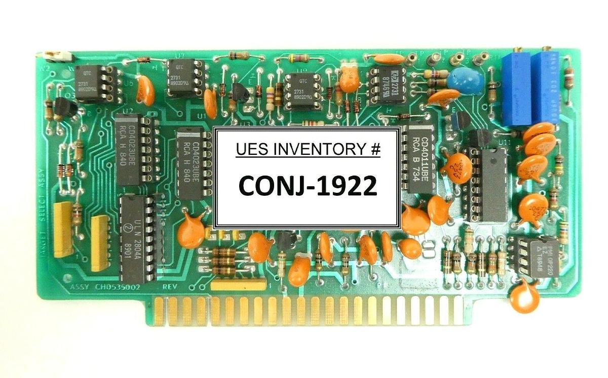 Used Varian Semiconductor VSEA H0535002 Ion Target Select PCB Card Rev. G Working