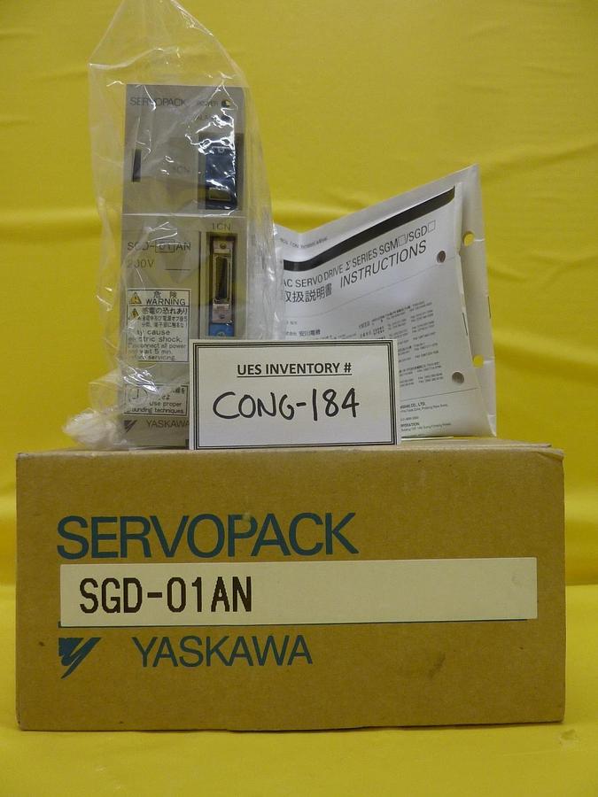 Yaskawa Electric SGD-01AN Servo Drive Amplifier SERVOPACK New Surplus