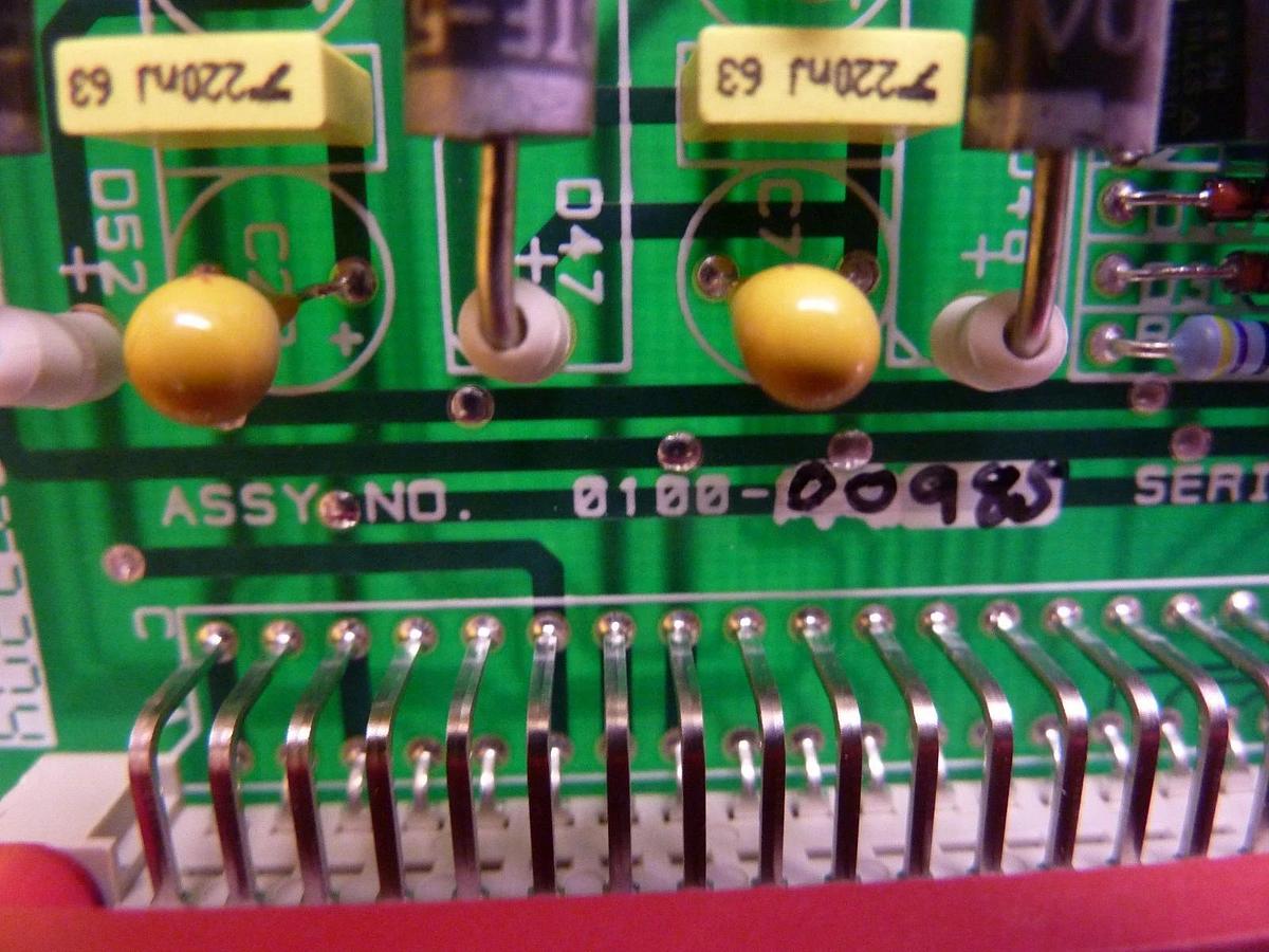 Used AMAT Applied Materials 0100-00985 HP Gas Interlock 10 Torr SDS PCB Card Working