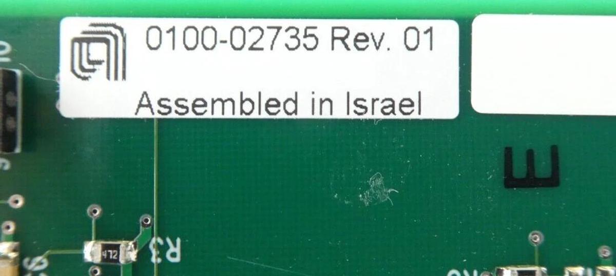 Used AMAT Applied Materials 0100-02735 VGA Video Controller PCB Card Working Surplus