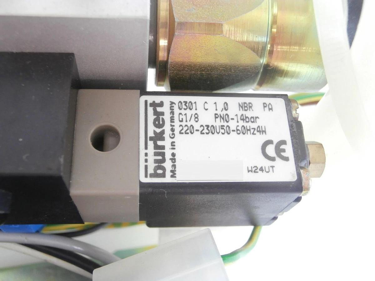 Used KNF Neuberger PM 11488-NPK09 Diaphragm Vacuum Pump Assembly Working Surplus
