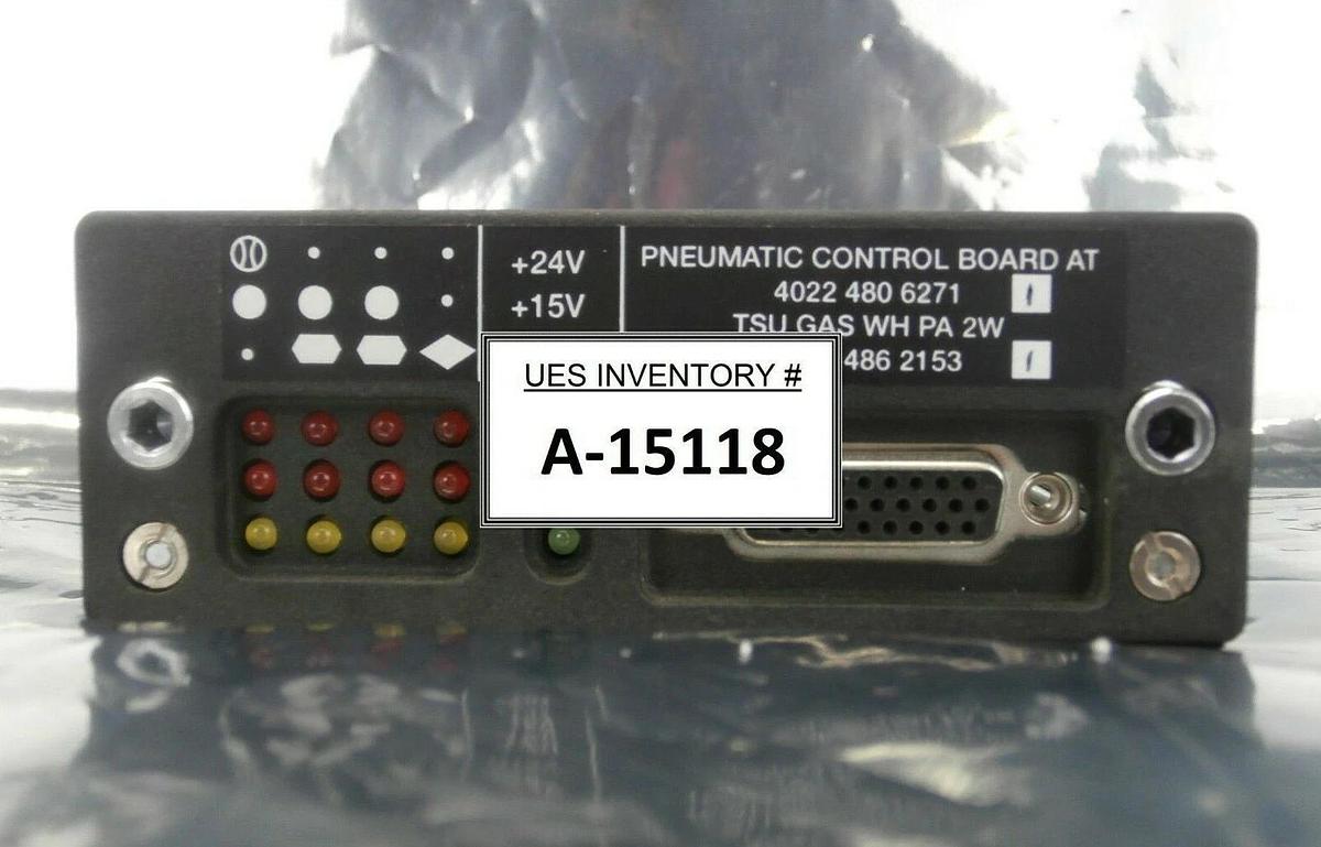 Used KV Automation 4022.480.62711 Pneumatic Control Board AT PCB 4022.486.21531 Spare