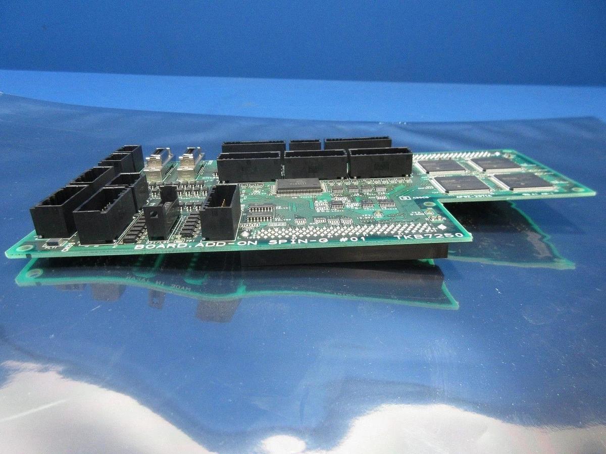 Used TEL Tokyo Electron TKB7250 PCB Circuit Board ADD-ON SPIN-G #01 T-3044SS Used