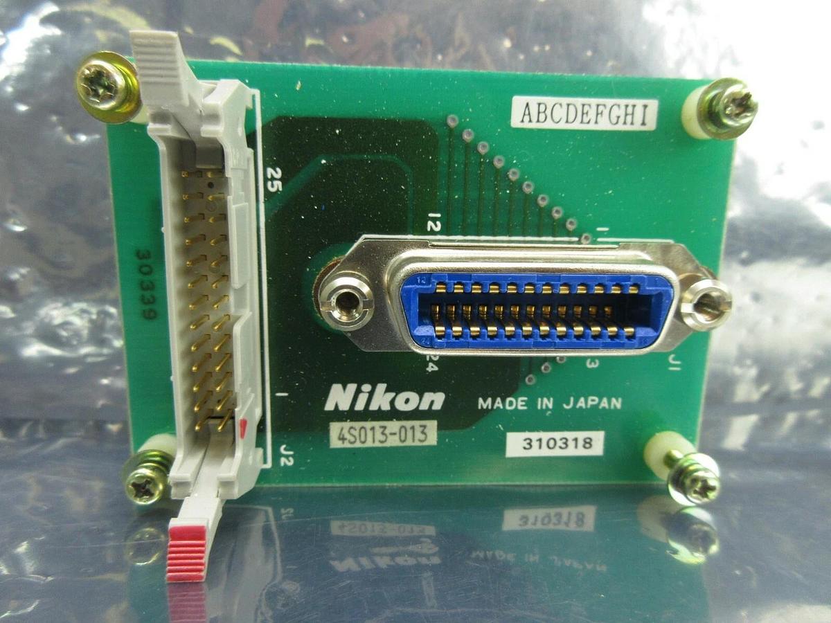 Used Nikon 4S013-013 Interface Board PCB NSR System Used Working