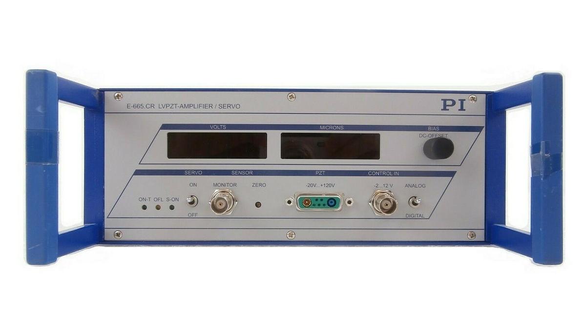 Used PI Physik Instrumente E-665.CR LVPZT-AMPLIFIER / SERVO Qcept CHEMETRIQ Working