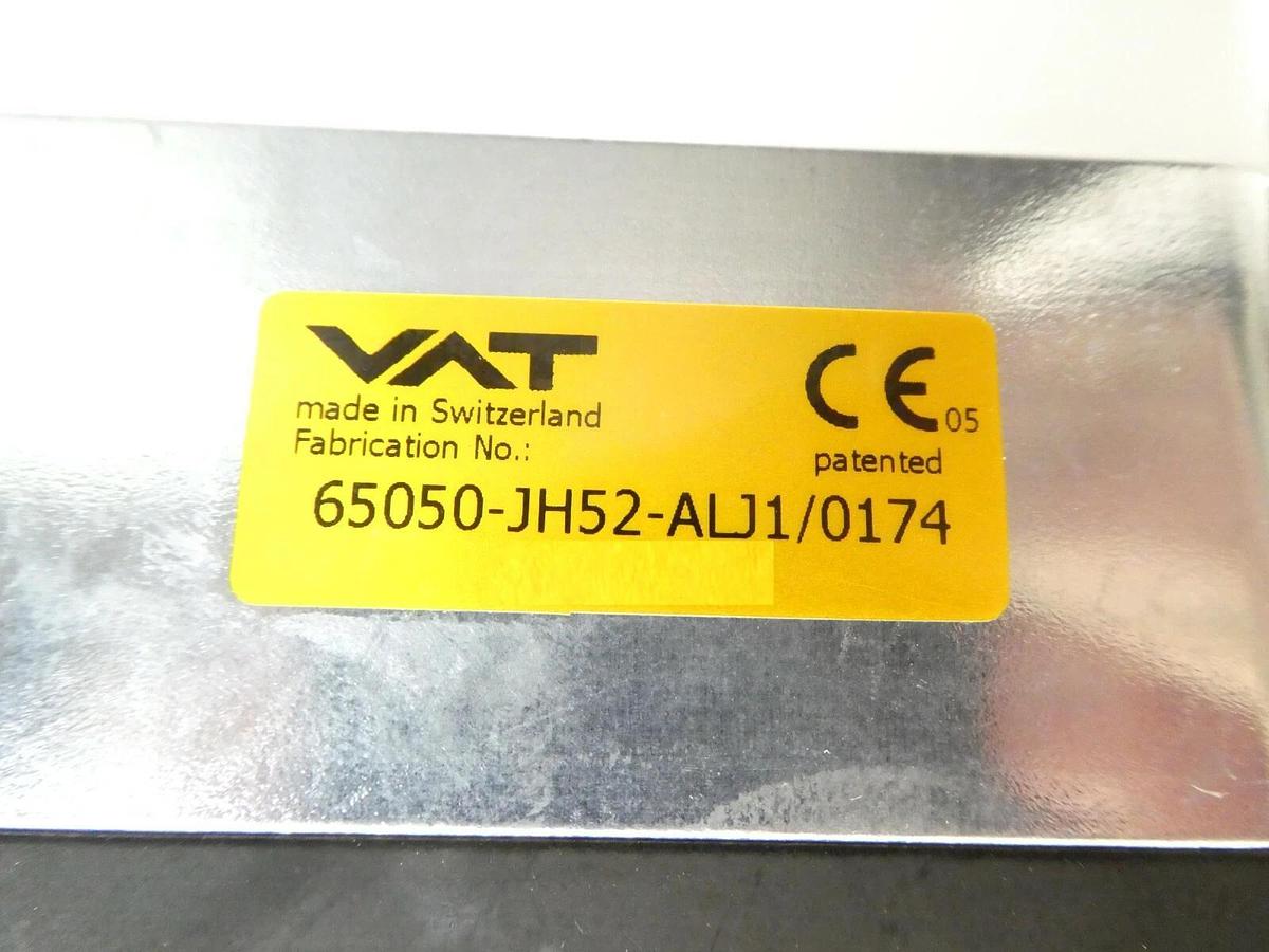 Used VAT 65050-JH52-ALJ1 Pendulum Valve Series Series 65.0 Copper Cu Exposed Working