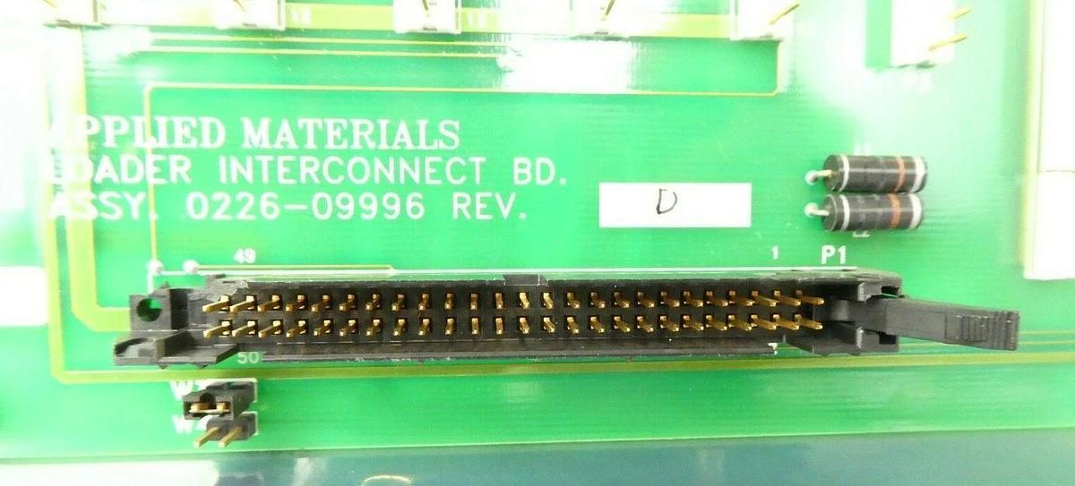 Used AMAT Applied Materials 0226-09996 Loader Interconnect Board PCB Surplus As-Is