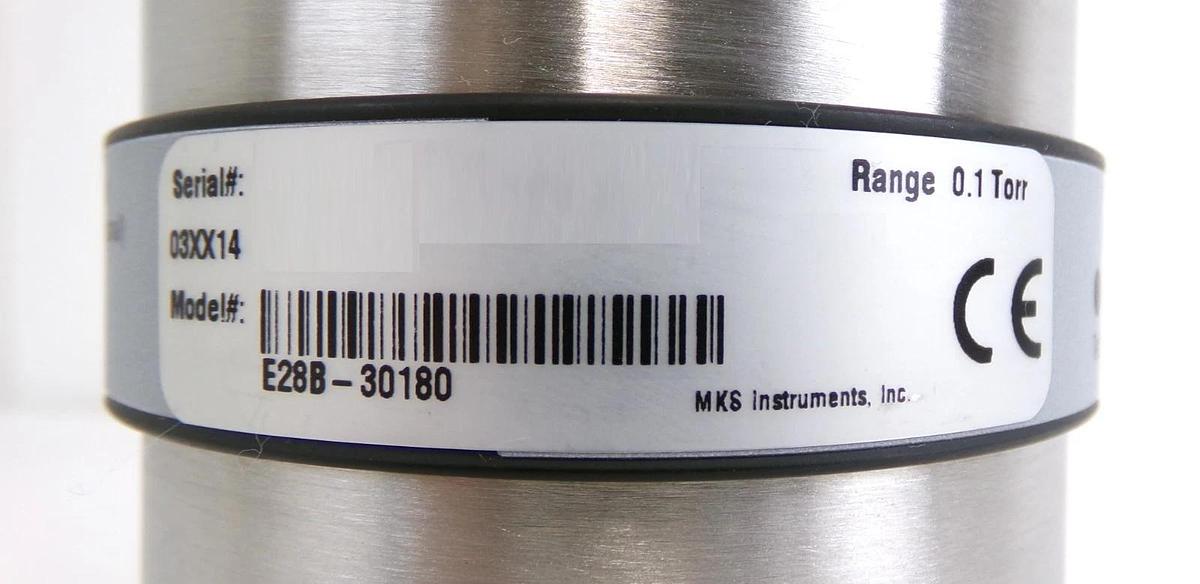 Used MKS Instruments E28B-30180 Baratron Etch Manometer Working Surplus
