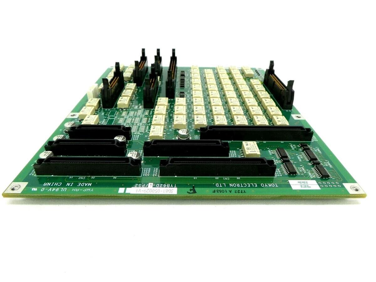 Used TEL Tokyo Electron 3D81-050029-V1 Signal Relay PCB TYB62D-4/PS2 Working Spare