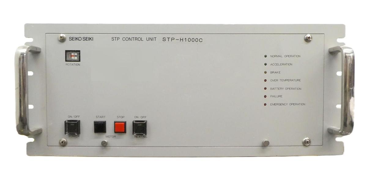 Used STP CONTROL UNIT Seiko Seiki SCU-H1000C Turbomolecular Pump Controller Working
