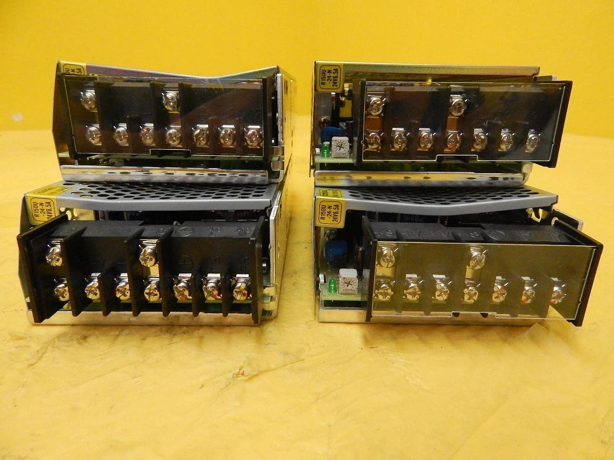 Used Cosel R150U-24 24V Power Supply Reseller Lot of 4 Used Working