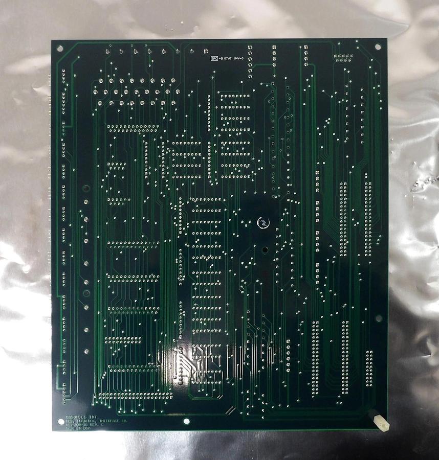 Used Gasonics International 90-2608 Loadlock Interface PCA PCB Working Surplus