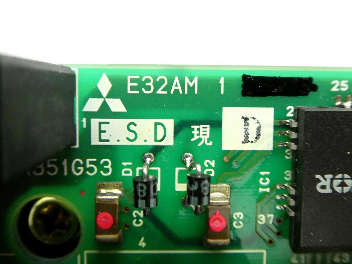 Used Mitsubishi BU158A351G53 High Voltage PCB Assembly E32AM 1 CR-E356-S06 Working
