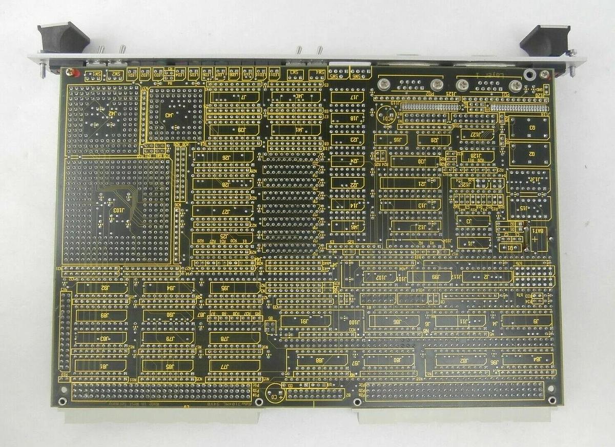 Used Force Computers 101342 CPU Processor PCB Card SYS68K/CPU-33XB Bio-Rad Q5 Working