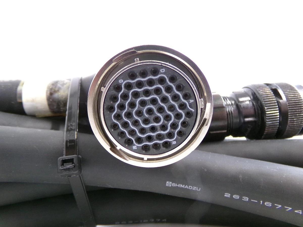 Used Shimadzu 263-16877-52V1 Turbomolecular Pump Cable 5M Turbo Working