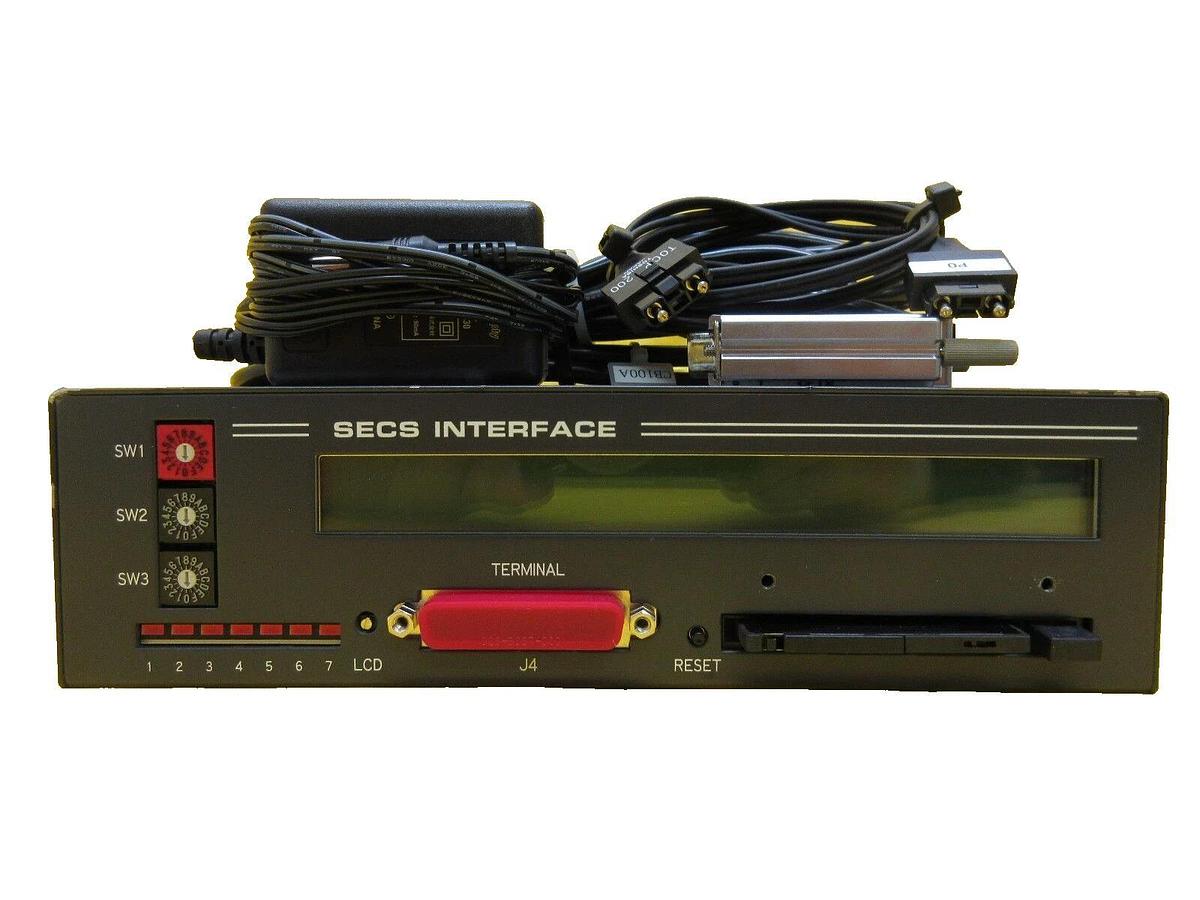 Used Kokusai Electric CB100A SECS Interface w/GPNET OPT-23S Fiber Optic Modem Working