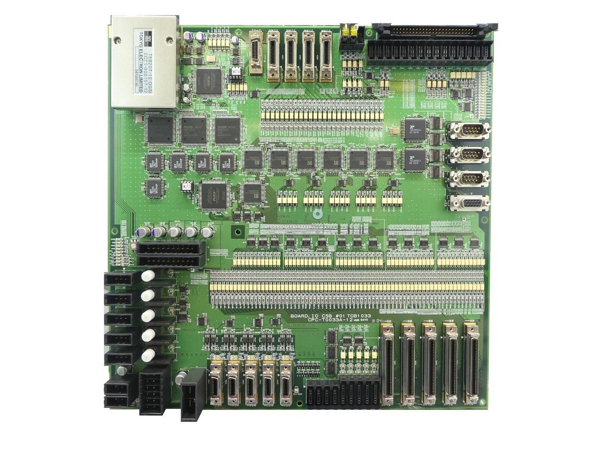 Used TEL Tokyo Electron CPC-T0033A-12 IO CSB #01 PCB TOB1033 Lithius Working Surplus
