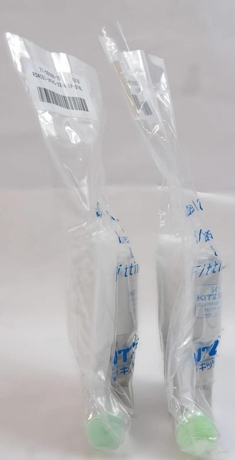 KITZ SCT RD4CSI-VFVC-2216-EP-316L Pneumatic Diaphragm Valve E32000777 Lot of 2