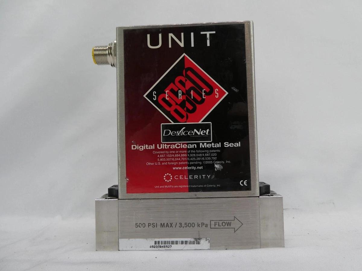 Used Celerity UFC-8565C Mass Flow Controller MFC He Reseller Lot of 7 Working*