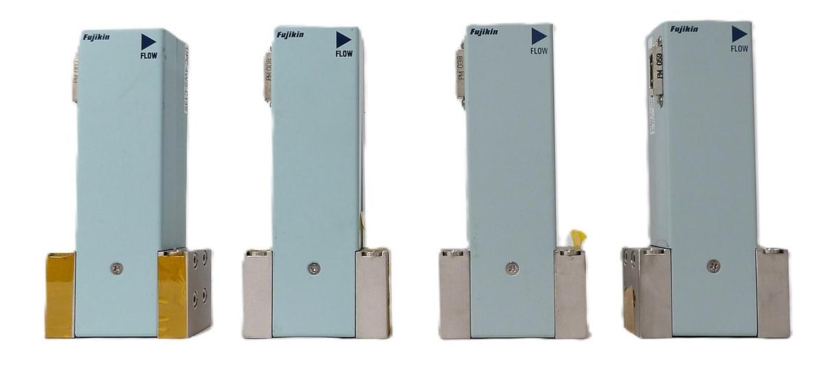 Used Fujikin UPC-4WS-C13S#D Pressure Controller Reseller Lot of 4 Working Surplus