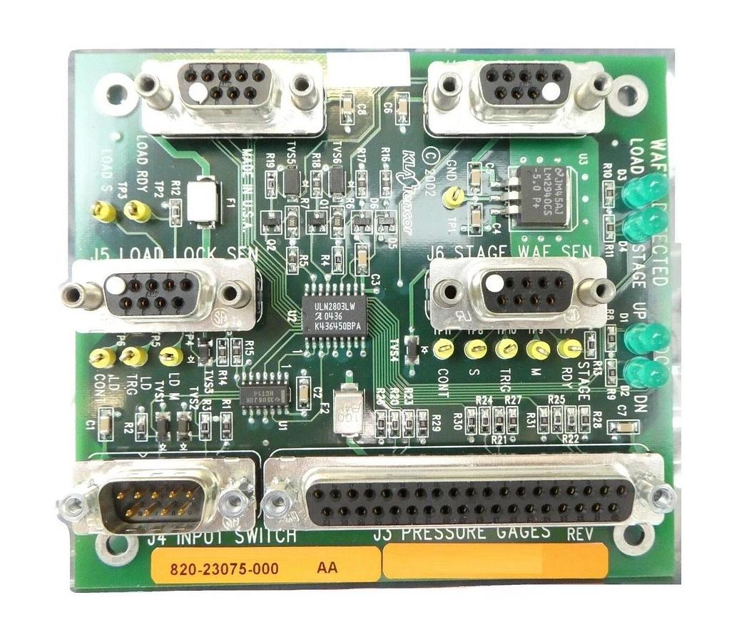 Used KLA-Tencor 820-23075-000 Interface Connector Board PCB eS31 Working Surplus