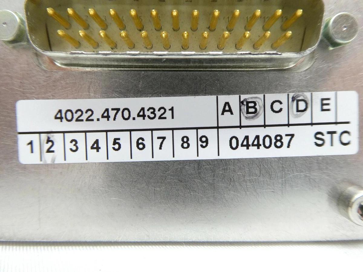 Used ASML 4022.470.4321 Interface Module QPAB SVG Silicon Valley Group Working Spare