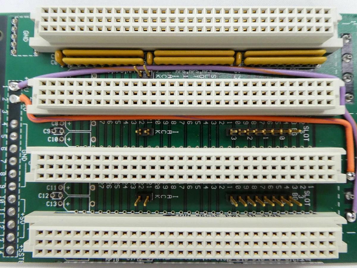 Used Dawn VMEBP05J1OB Backplane VME Board PCB Lam Research FPD Continuum Spare