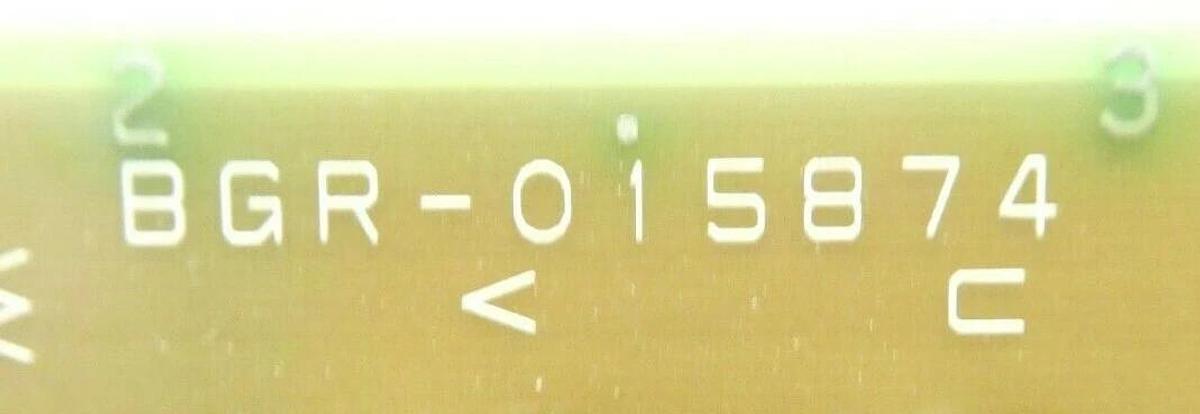 Used Advantest BGR-015874 Processor PCB Card PGR-815874BB Broken Tab Working Surplus