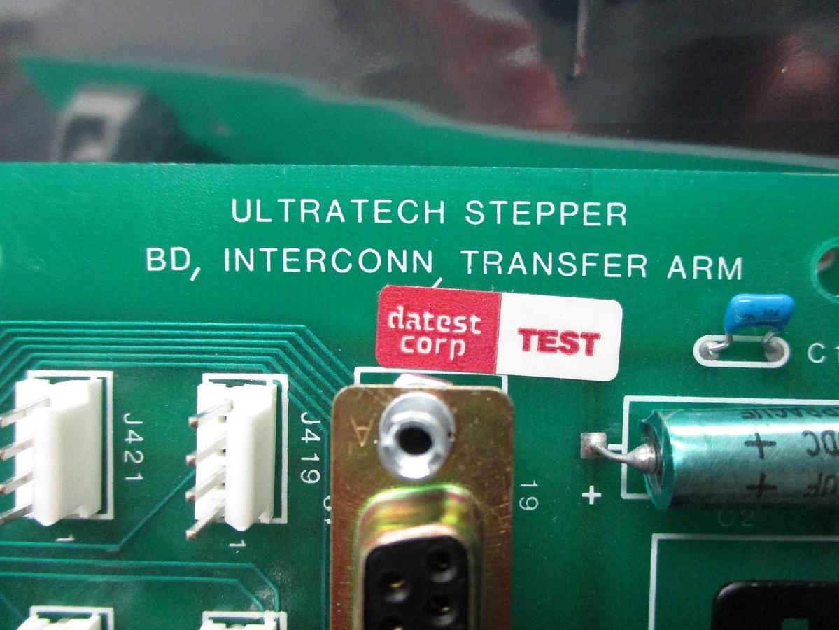 Used Ultratech Stepper 03-20-02114 Transfer Arm Interconnect Board PCB 4700 Used