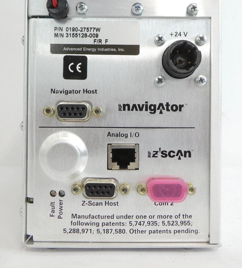 Used RF Navigator AE Advanced Energy 3155126-009 RF Match Network Working Surplus