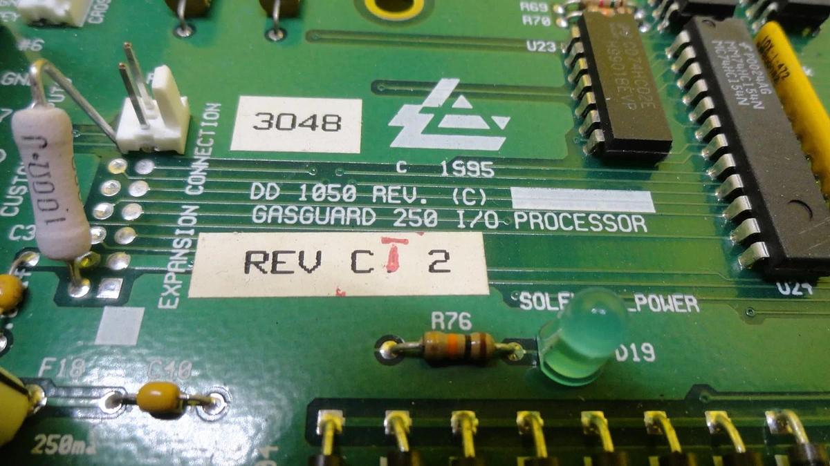 Used Air Products DD 1050 Gasguard 250 I/O Processor Board PCB Used Working
