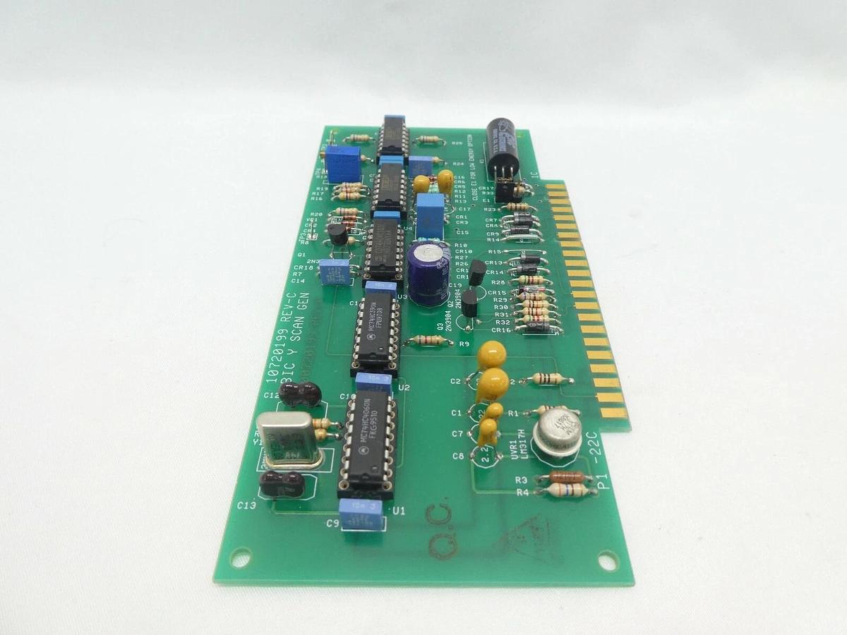 Used Brookhaven 10720199 Y Scan Gen PCB Card Rev. C Varian E20000183 Working Surplus