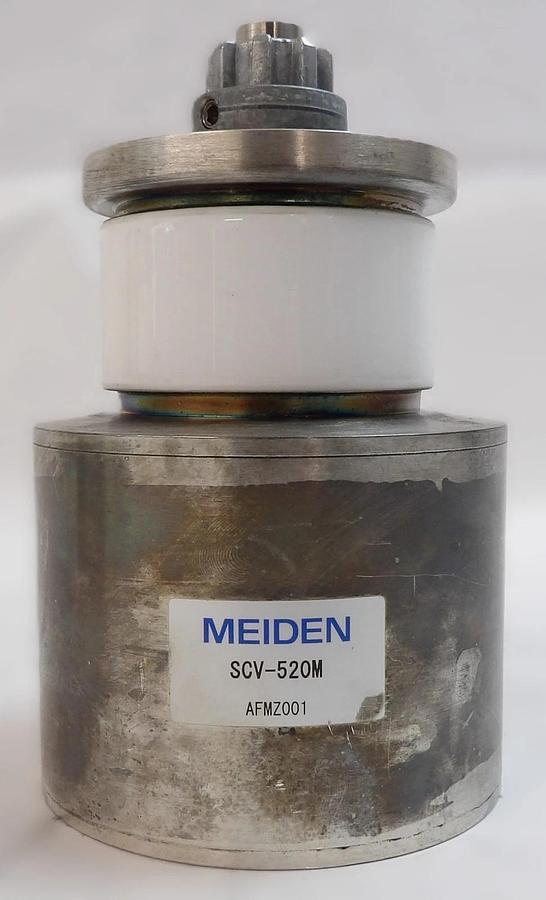 Used Meiden SCV-520M Variable Vacuum Capacitor Lot of 2 Spare