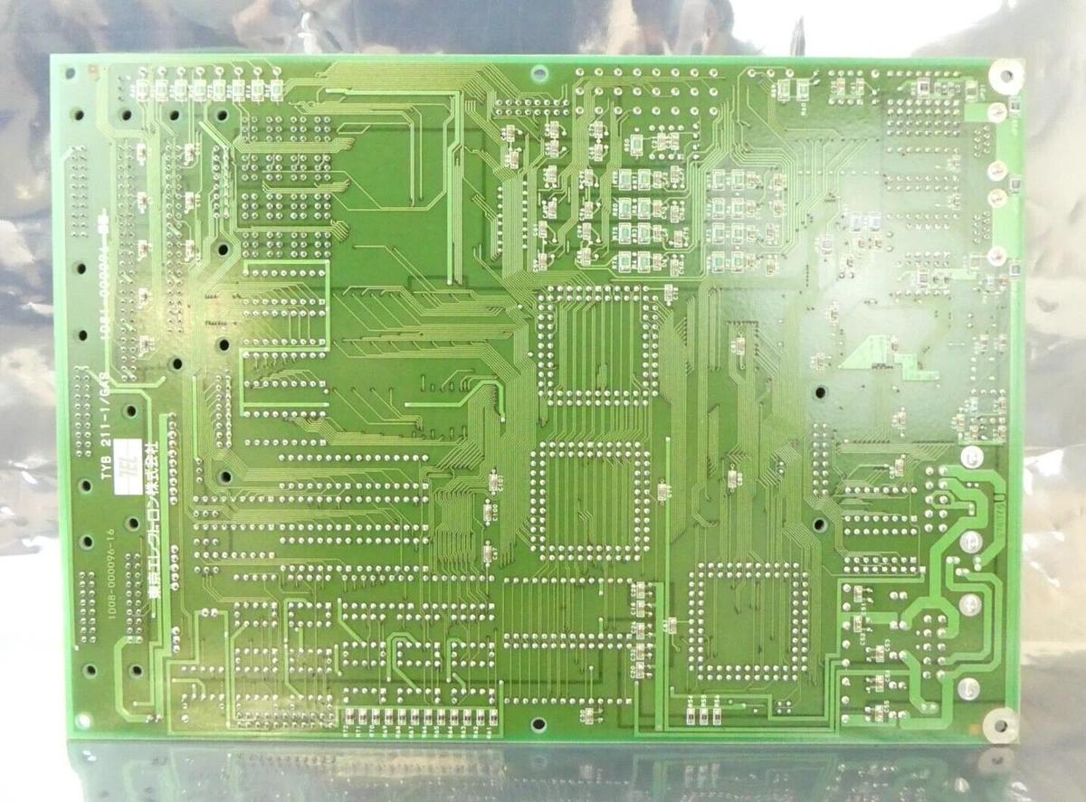 Used TEL Tokyo Electron ID81-000096-B7 Processor Board PCB TYB 211-1/GAS Working