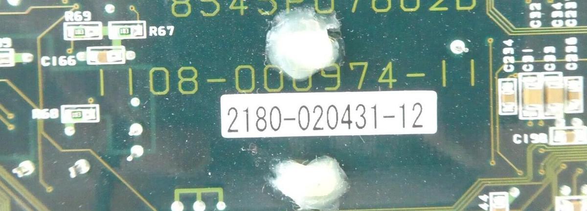 Used TEL Tokyo Electron 2180-020431-12 PCB Card MC31300M 1108-000974-11 Working