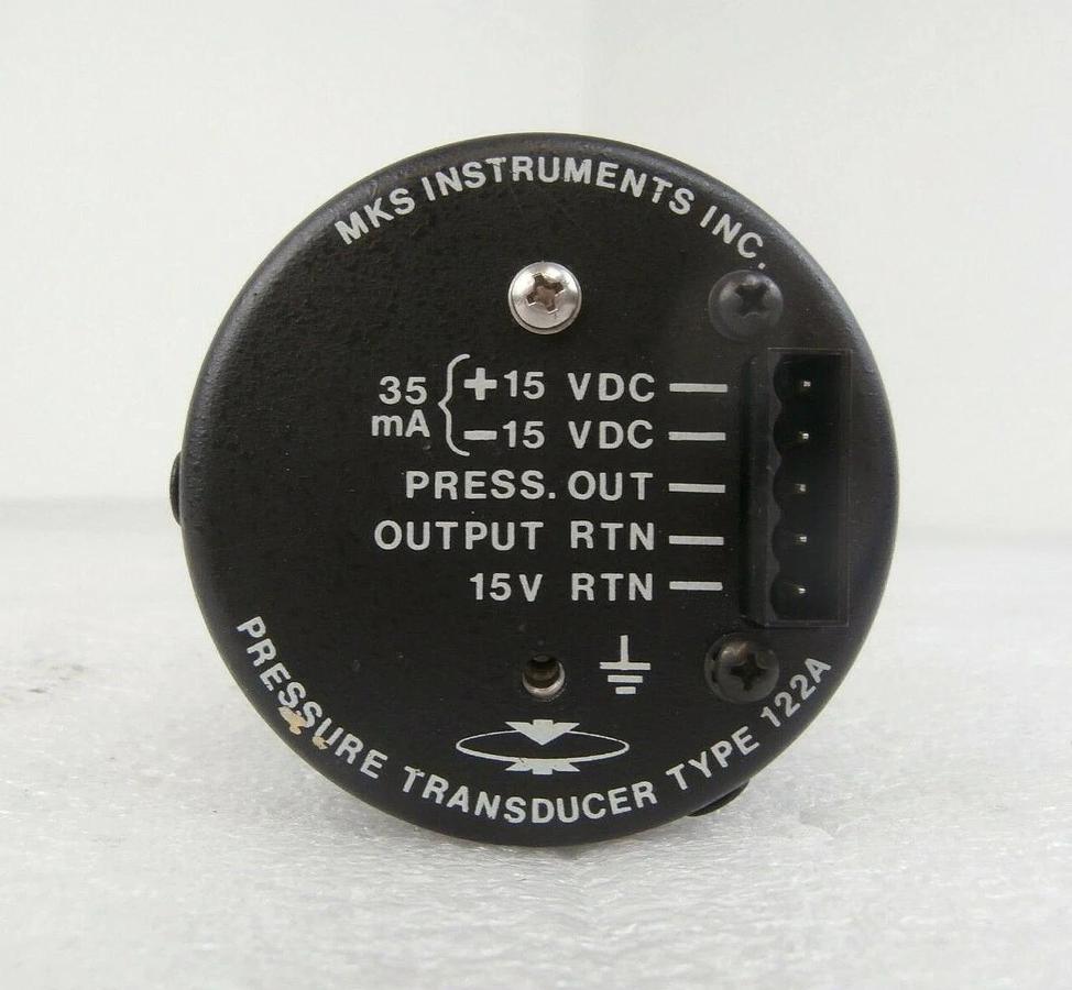 Used MKS Instruments 122AA-00010AB-SP009-81 Baratron Pressure Transducer Working
