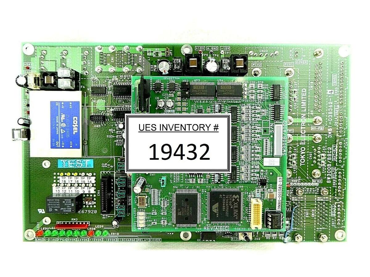 Used TEL Tokyo Electron 3M81-038362-14 Board PCB 3M80-001582-13 Trias System Working