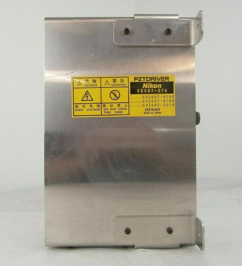 Used Denso 593682-2010 Servo Driver PZTDRIVER Nikon Precision 4S587-076 NSR Working